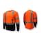 Radians Type R Class 3, Type R Class 3, Birdseye Mesh, Hi-Vis Orange / Black, 2X ST21B-3POS-2X - alternate 2